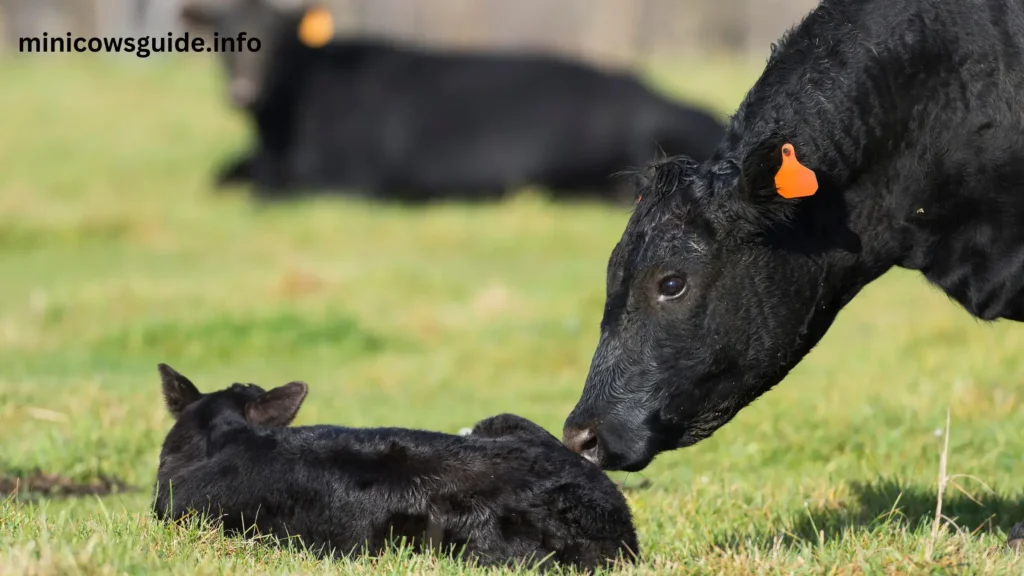 Mini cow reproduction cycle